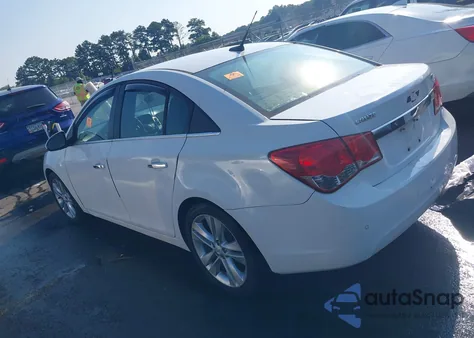 2011 Chevrolet Cruze Ltz from USA, damaged, VIN 1G1PH5S92B7142157